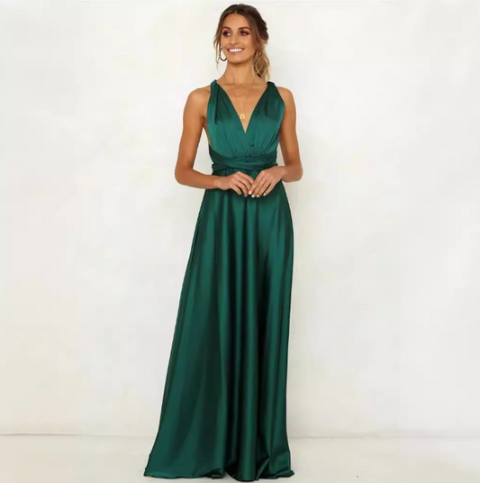 WOLFF Timeless Satin Summer Dress (One Piece)